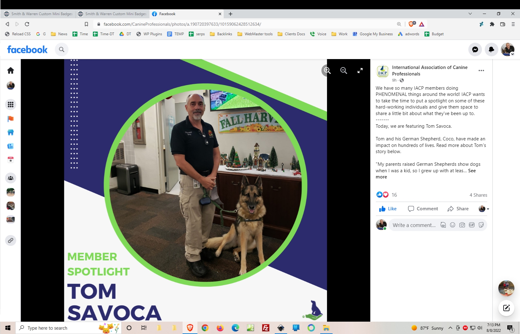 Tom Savoca on IACP